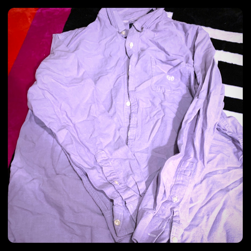 Purple Chaps Button Down